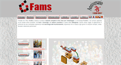 Desktop Screenshot of fams.it